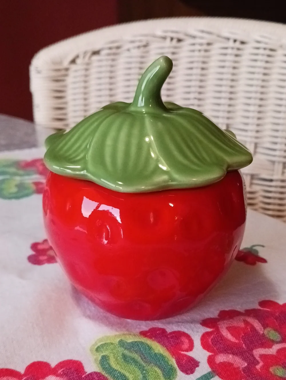 Strawberry Sugar Bowl